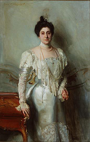 John Singer Sargent Portrait of Mrs. Asher B. Wertheimer